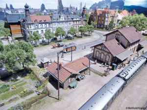 Wiehrebahnhof 1934 Modell