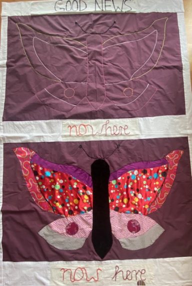No. 25 : Butterlfy Breite: 1,32m Länge: 2,00m
