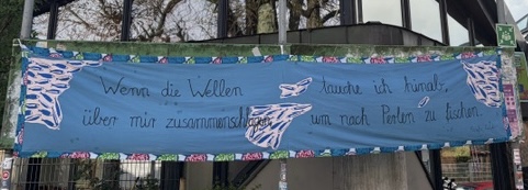 No. 34: Gedicht Kaleko Höhe: 0,75m Breite: 3,60m