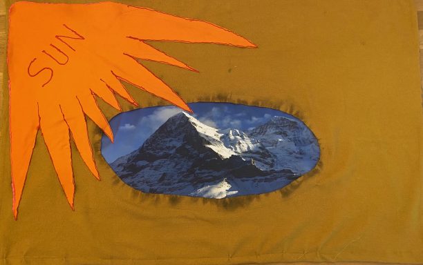 No.7: Gletscher Breite 145cm ; Höhe 95cm
