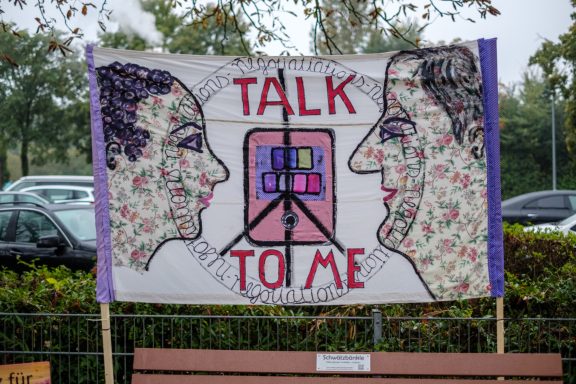 No. 41: talk to me Breite: 2,00m Länge: 1,20m